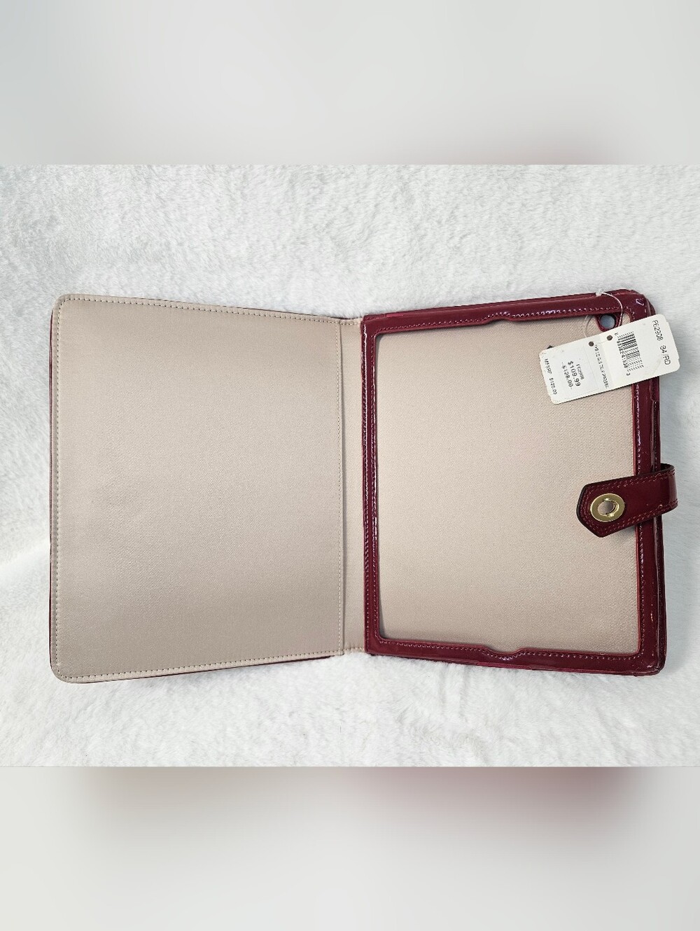 NWT Coach Red Patent Leather iPad Case - Picture 5 of 6